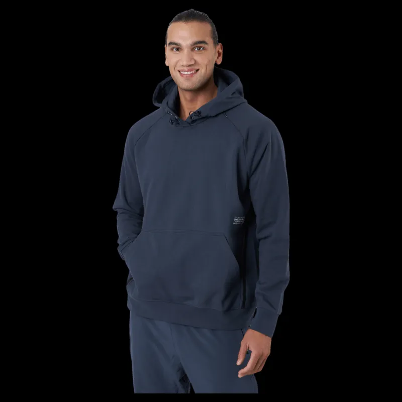 Outlet 2XU Motion Hoodie India Ink/white Blå