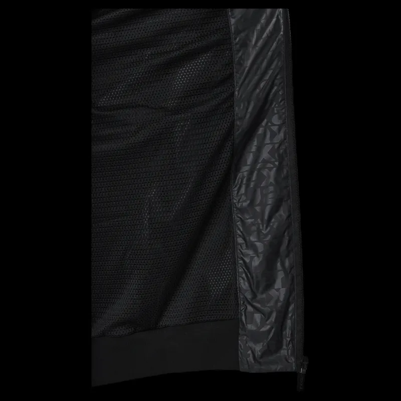 New 2XU Motion Windbreaker Embossed Monogram/slvr Reflect Svart