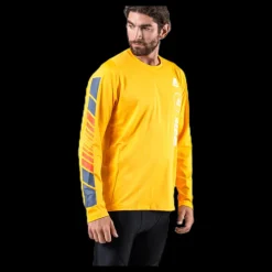 Outlet adidas Moto LS Tee Yellow Gul