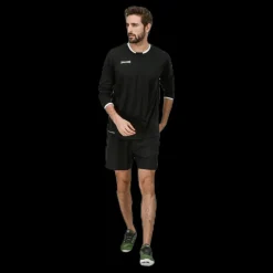 Hot Spalding Move Shooting Shirt L/S White/Black Vit och Svart
