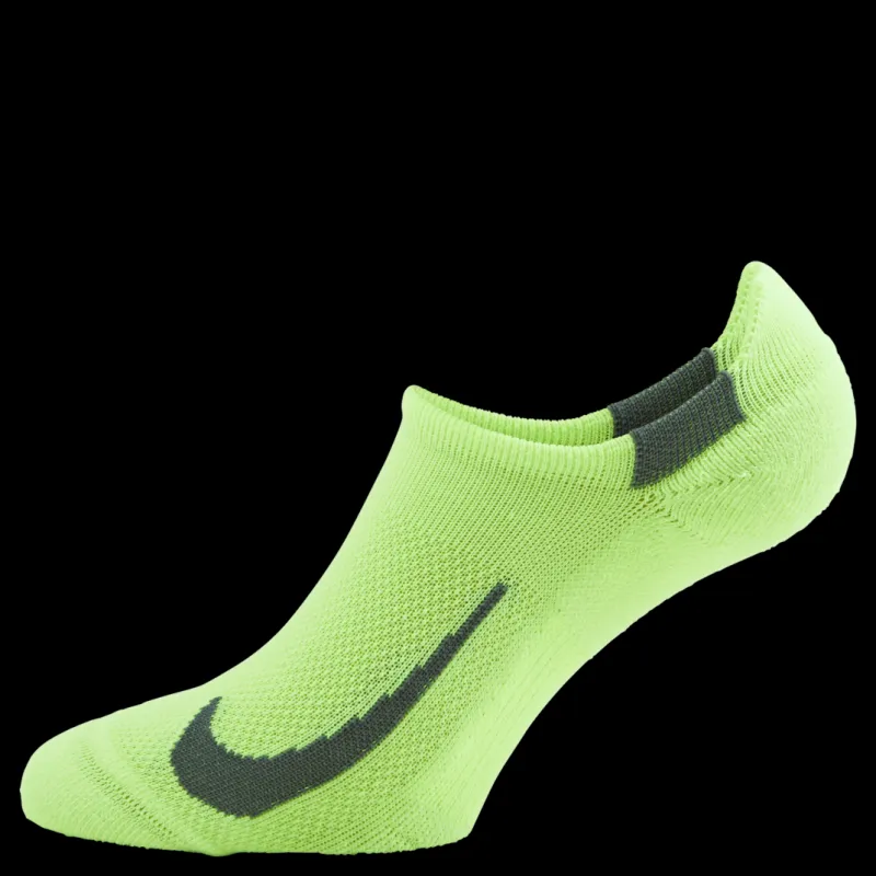 Best Nike Multiplier Running No-show Soc Multi-color Grå