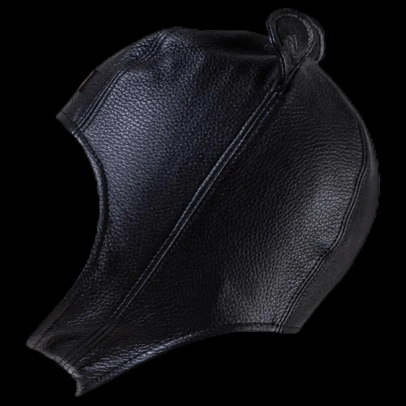 Discount Lindberg Musse Leather Cap Black Svart