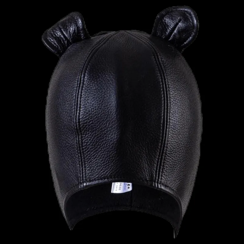 Discount Lindberg Musse Leather Cap Black Svart