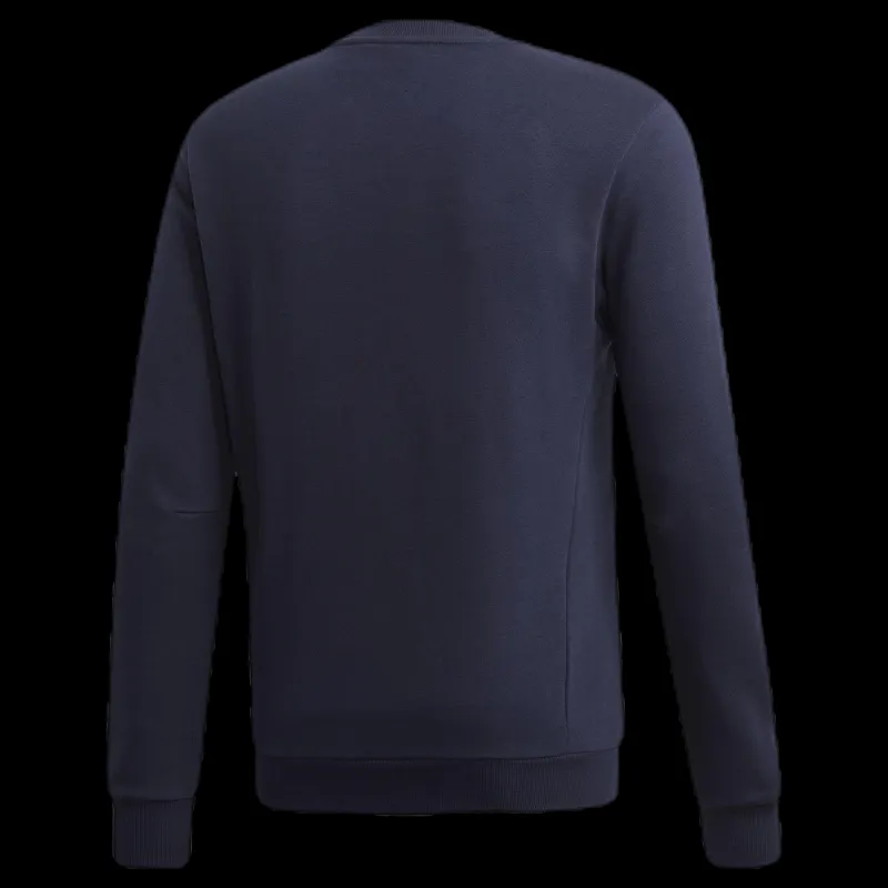 adidas Must Have Fitted Crew Blue Blå Best