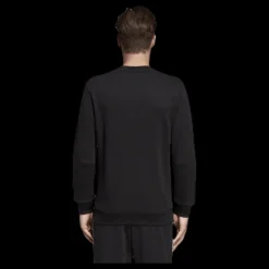 adidas Must Have Fitted Crew White/Black Svart Discount