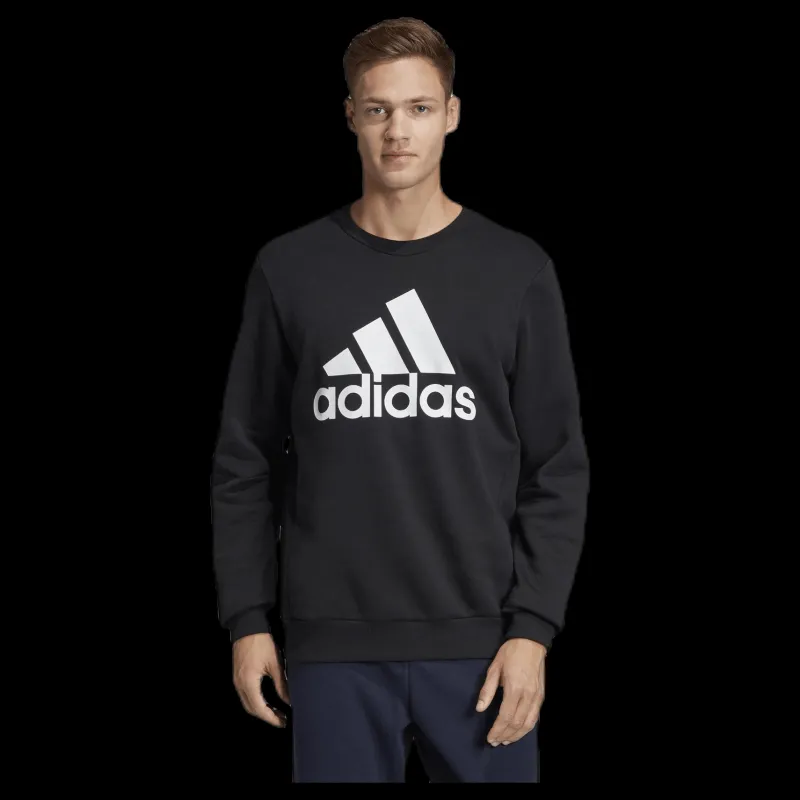New adidas Must Haves Crew FL Black Svart