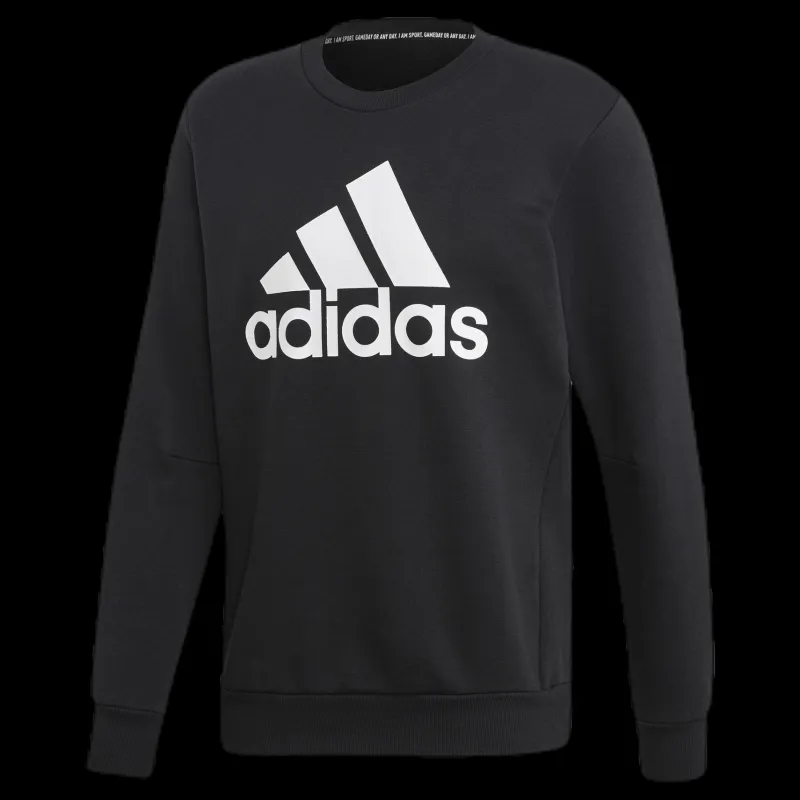 New adidas Must Haves Crew FL Black Svart