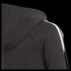 adidas Must Haves 3S Full Zip Hoodie Black / White Svart Outlet