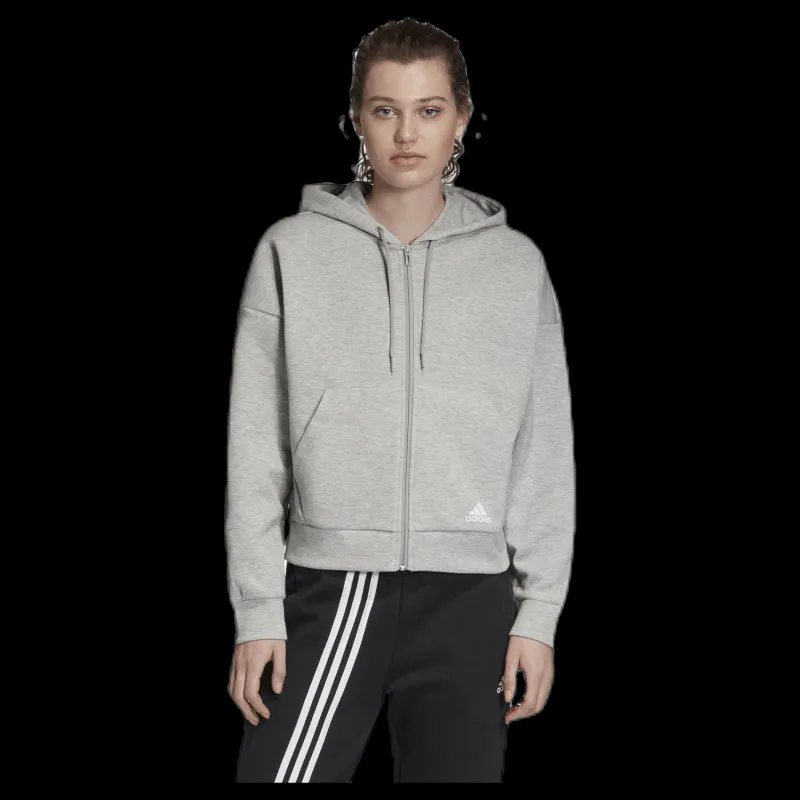 adidas Must Haves 3S Hood White/Grey Grå Best