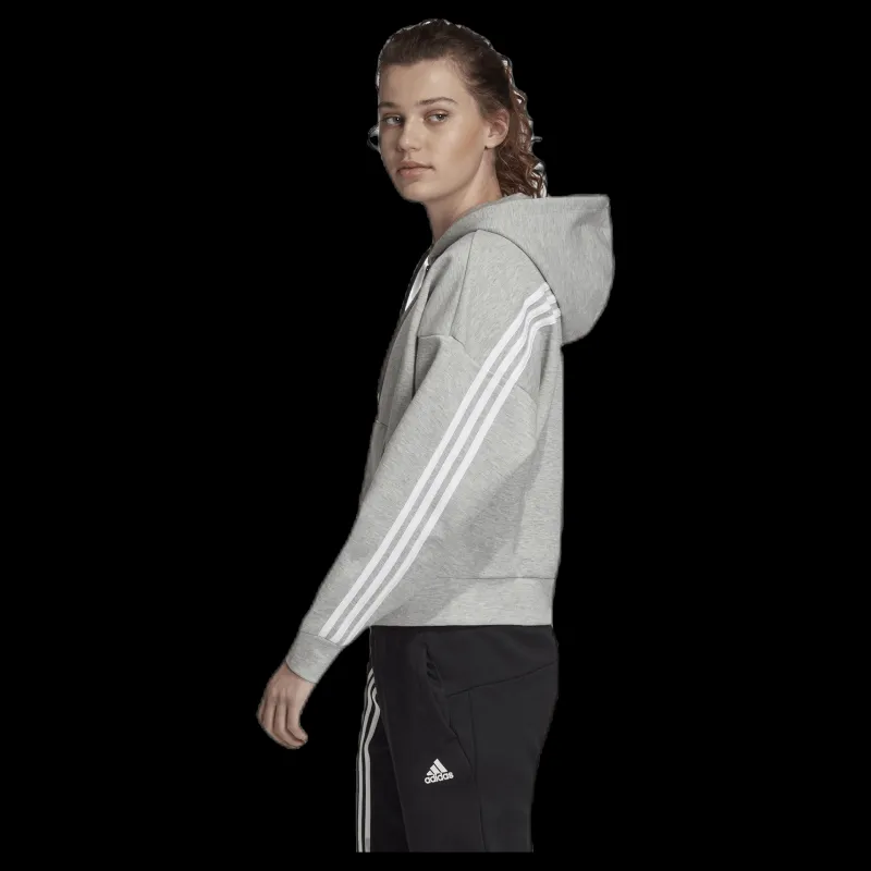 adidas Must Haves 3S Hood White/Grey Grå Best