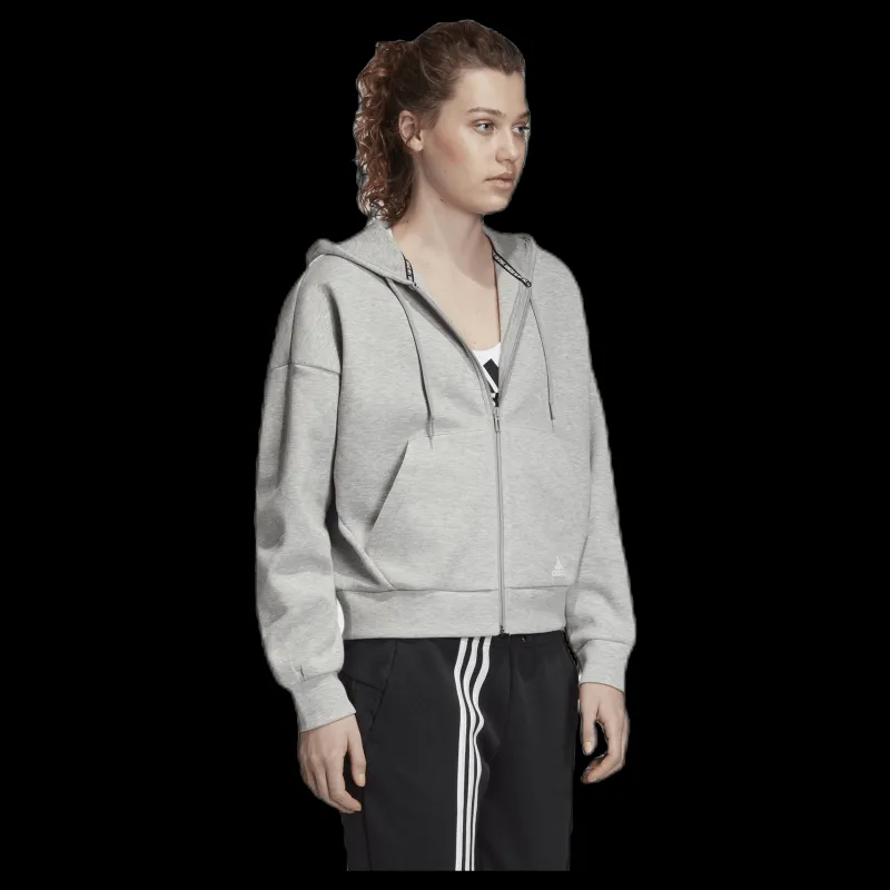 adidas Must Haves 3S Hood White/Grey Grå Best