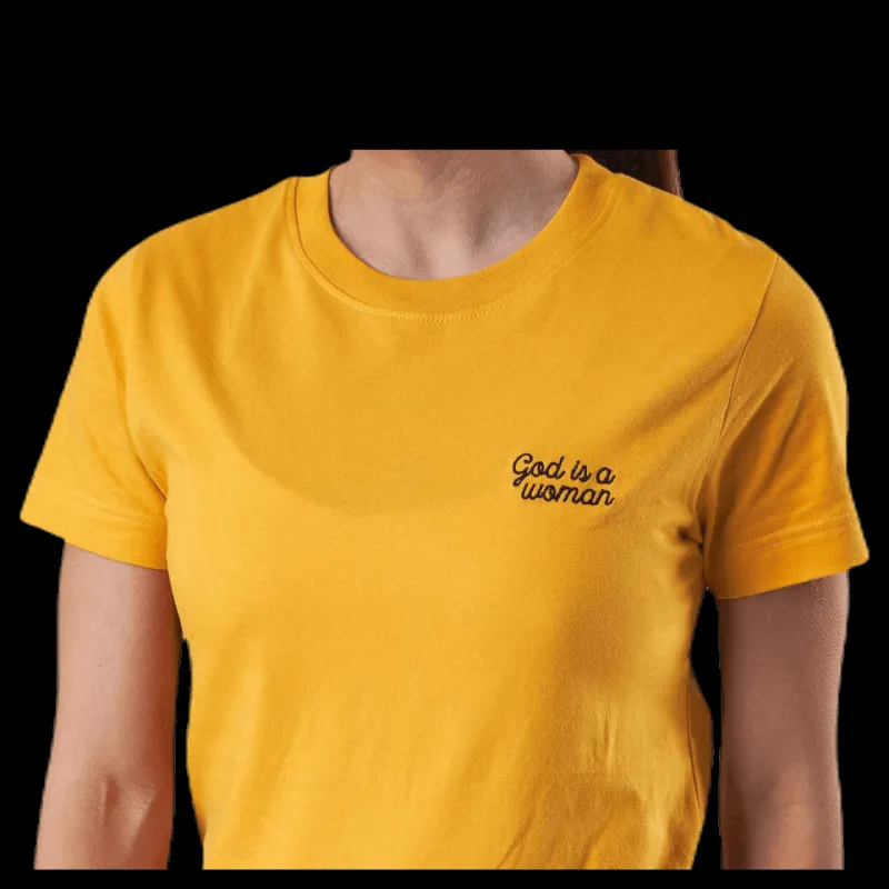Outlet Dedicated Mysen God Is A Woman Yellow Gul
