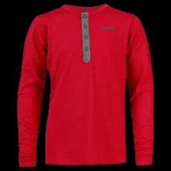 Bergans of Norway Myske Wool Youth Shirt Pink Rosa Clearance