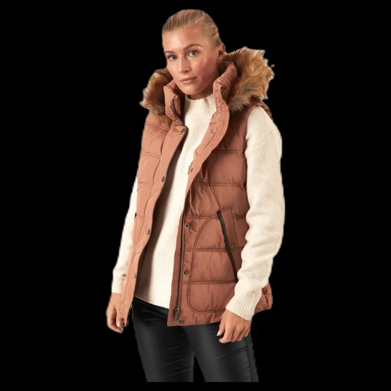 Tuxer Nadja Waistcoat Beige Clearance