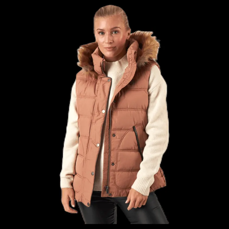 Tuxer Nadja Waistcoat Beige Clearance
