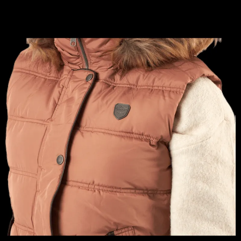 Tuxer Nadja Waistcoat Beige Clearance