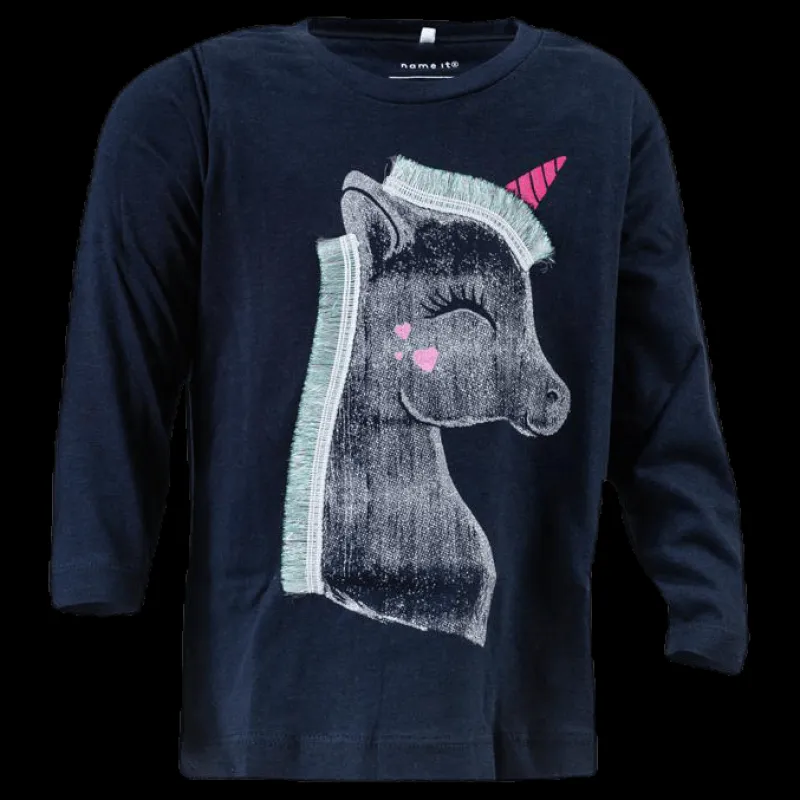 Name It Nalima Ls Top Blue Blå