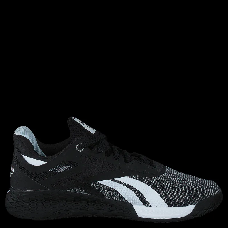 Discount Reebok Nano X Black/white/glass Blue Blå