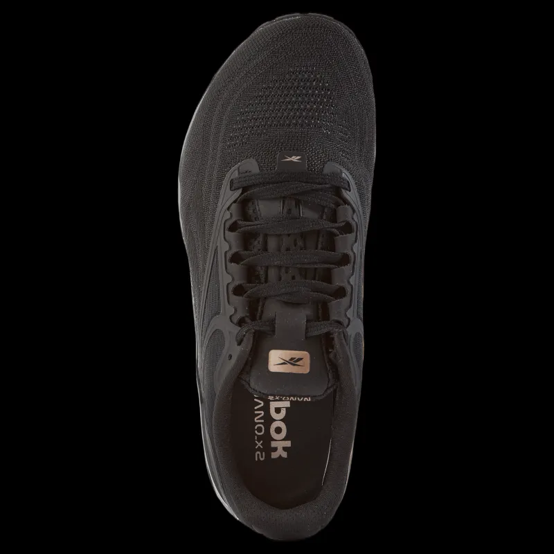 Reebok Nano X2 Cblack/purgry/rosgol Svart Outlet