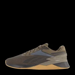 Clearance Reebok Nano X3 Gro/cblack/rbkle3 Brun