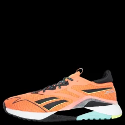 New Reebok Nano X2 Tr Adventure Orgfla/cblack/soacye Svart