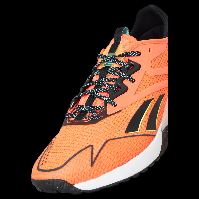 New Reebok Nano X2 Tr Adventure Orgfla/cblack/soacye Svart