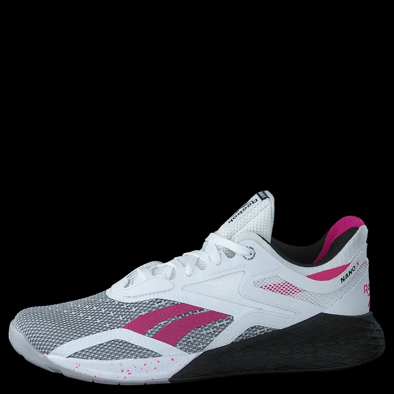 Reebok Nano X White/black/proud Pink Vit Best