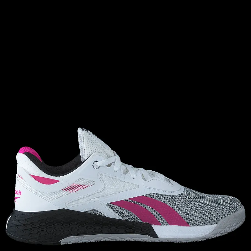 Reebok Nano X White/black/proud Pink Vit Best