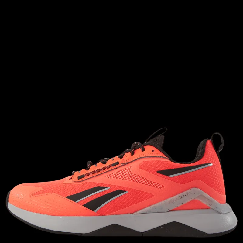 Sale Reebok Nanoflex Adventure Tr Orgfla/cblack/pugry3 Svart