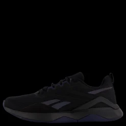 New Reebok Nanoflex Tr 2 Black/grey 6/ Navy Svart