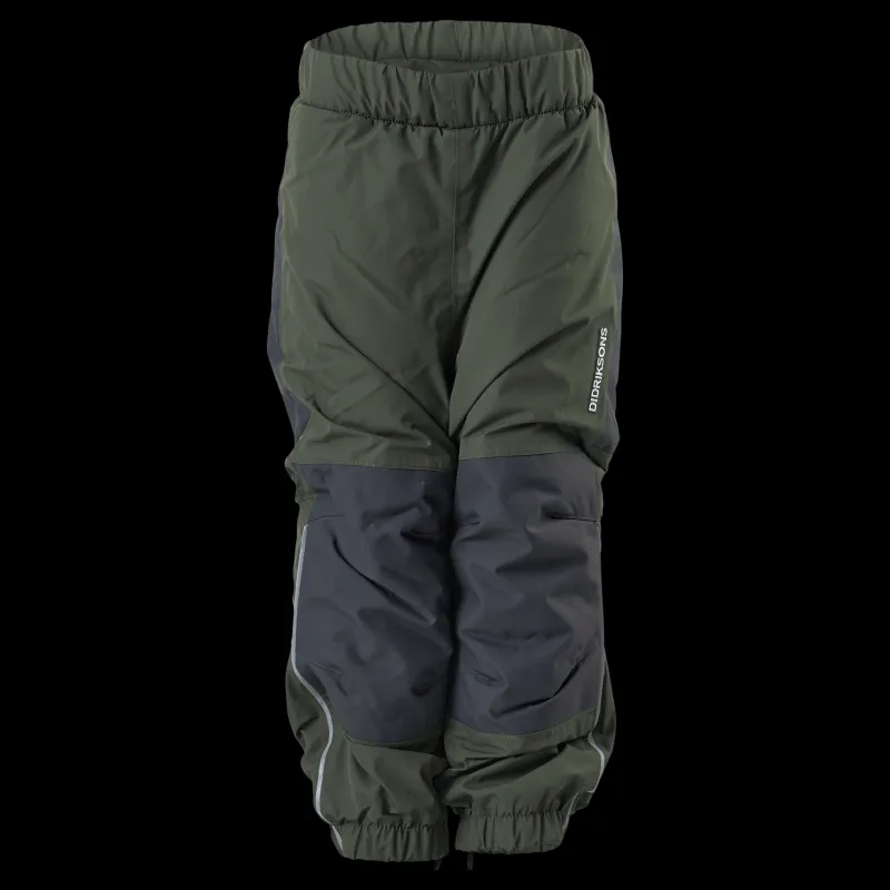 Didriksons Narvi Kids Pant Green Grå Outlet