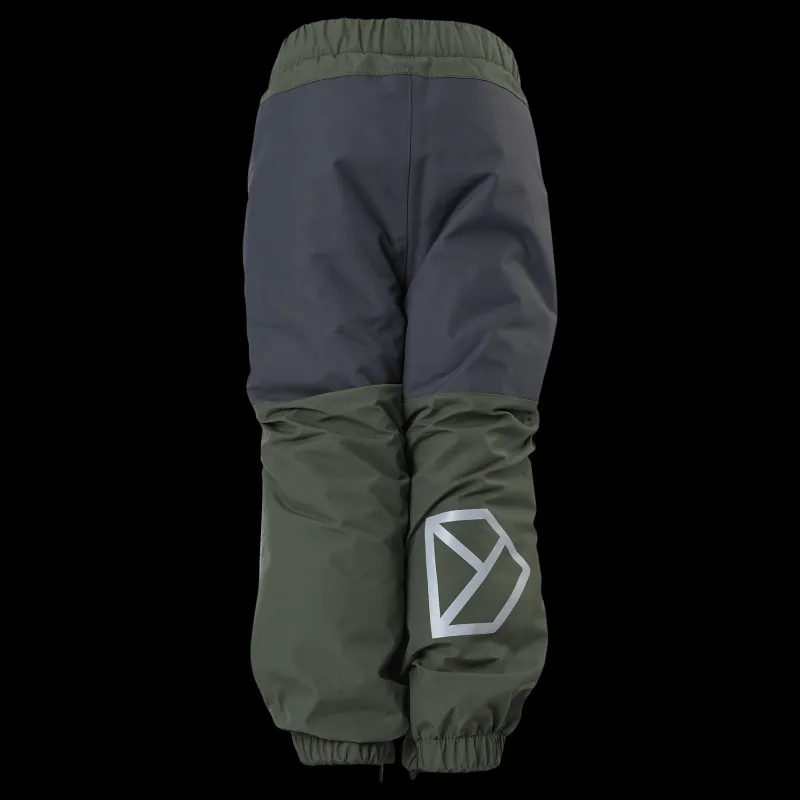 Didriksons Narvi Kids Pant Green Grå Outlet