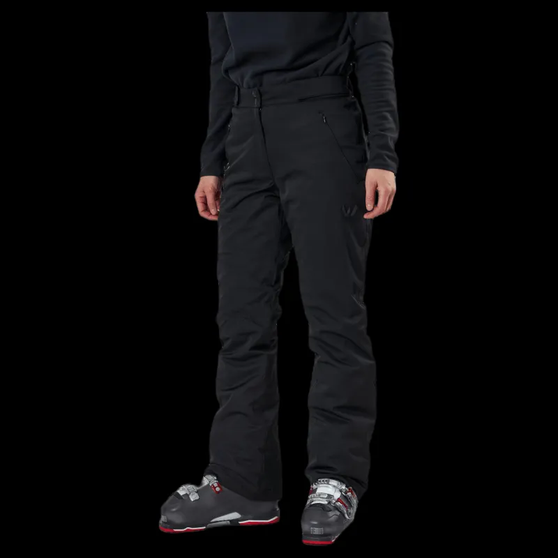 Discount Whistler Naya W Slim 4-way Stretch Ski Pant W-PRO 15000 Black Svart