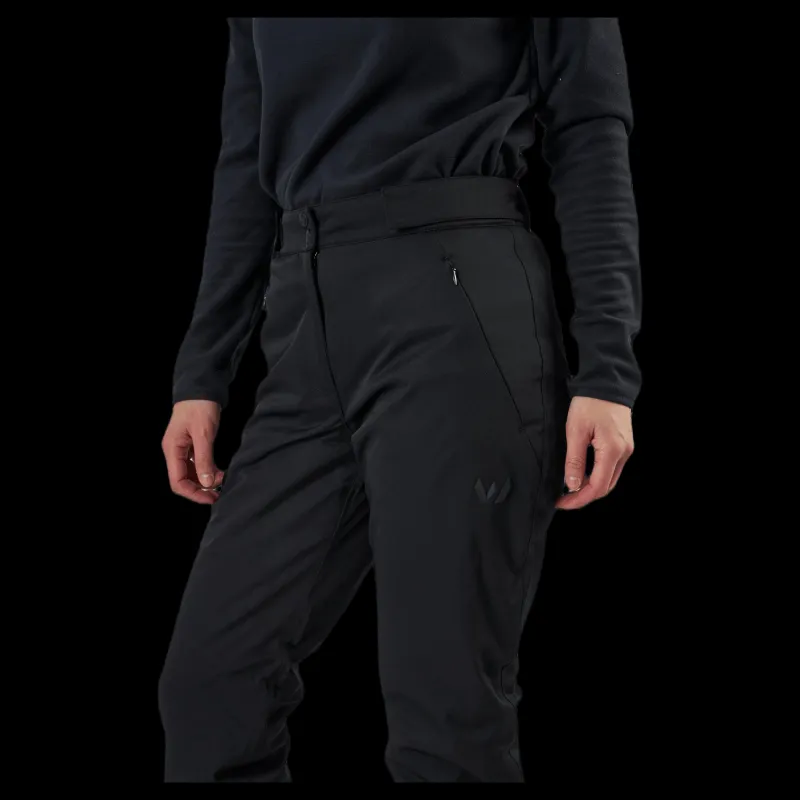 Discount Whistler Naya W Slim 4-way Stretch Ski Pant W-PRO 15000 Black Svart