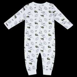 Hot Name It Nbmnightsuit 2p Zip Loden Dino Loden Green Grön