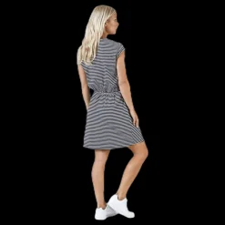 Hot Marine Neapel Dress Blue/White Blå och Vit