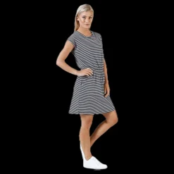 Hot Marine Neapel Dress Blue/White Blå och Vit