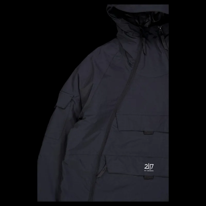 New 2117 of Sweden Nelkerim Jacket Men Black Blå