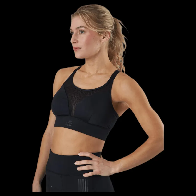 Best Only Play Nell Sports Bra Black Svart