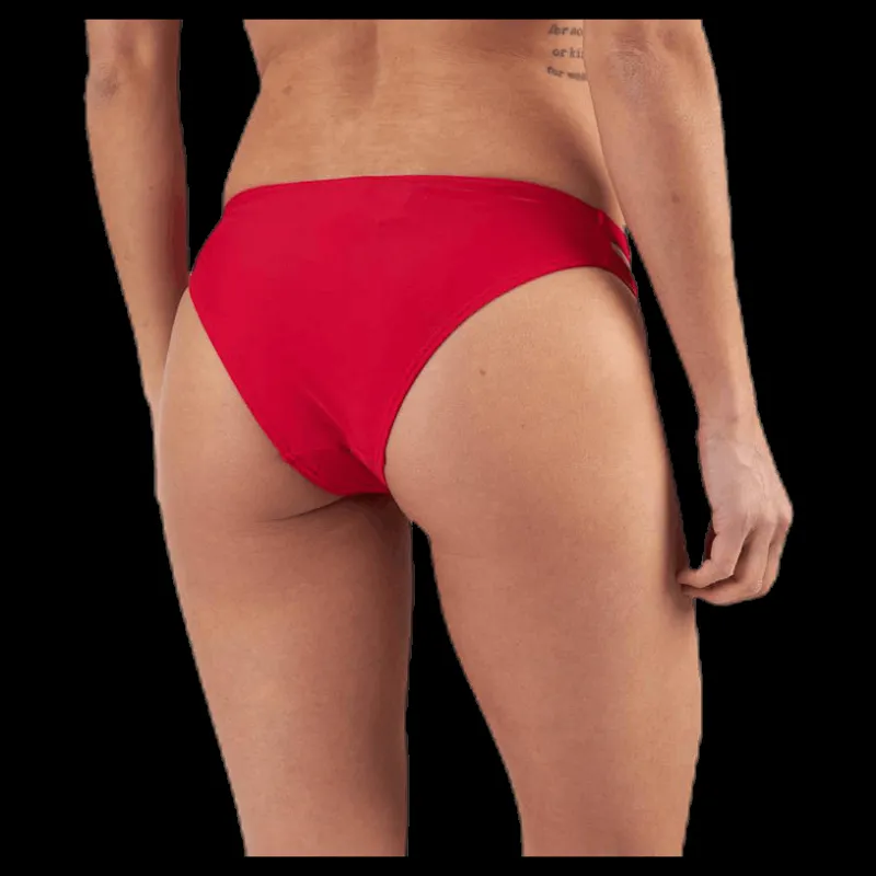 Discount Pieces Nella Bikini Brief Red Röd