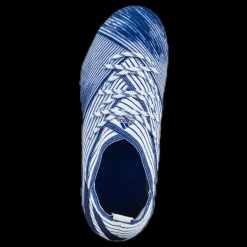 Best adidas Nemeziz 19.1 Firm Ground Boots Cloud White / Royal Blue / Royal Blue Blå