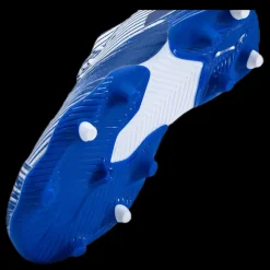 Best adidas Nemeziz 19.1 Firm Ground Boots Cloud White / Royal Blue / Royal Blue Blå