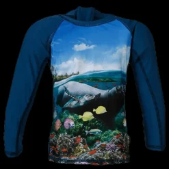 Discount Molo Nemo Rashguard Blue Blå