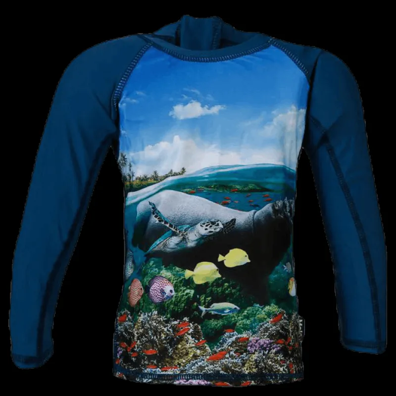Discount Molo Nemo Rashguard Blue Blå