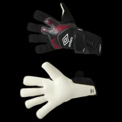 New Umbro Neo Pro Rollfinger Glove Black/Red Svart och Röd