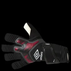 New Umbro Neo Pro Rollfinger Glove Black/Red Svart och Röd