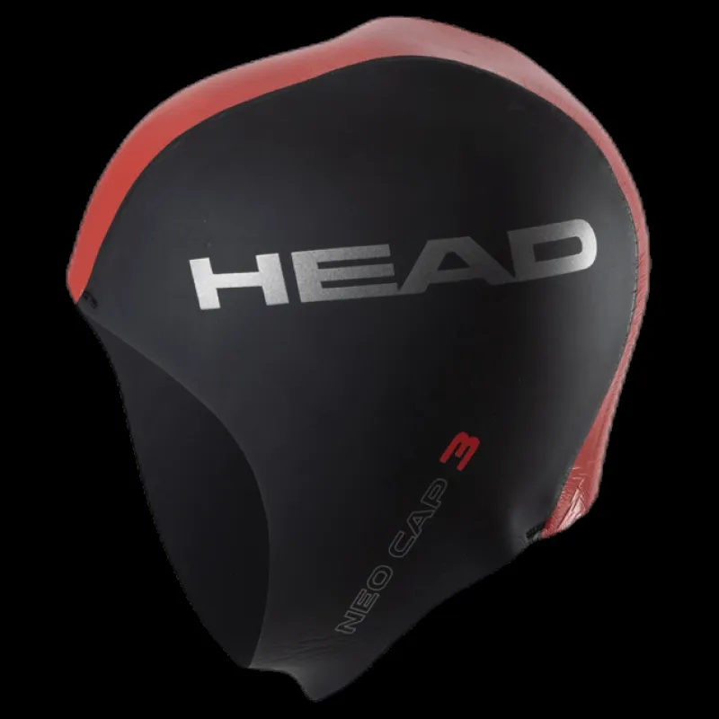 Head Neo Swim Cap Black/Red Svart och Röd Discount
