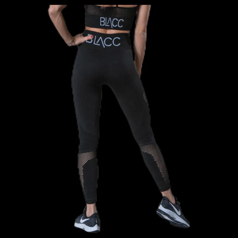 BLACC Neoma Seamless Tights Black Svart Best