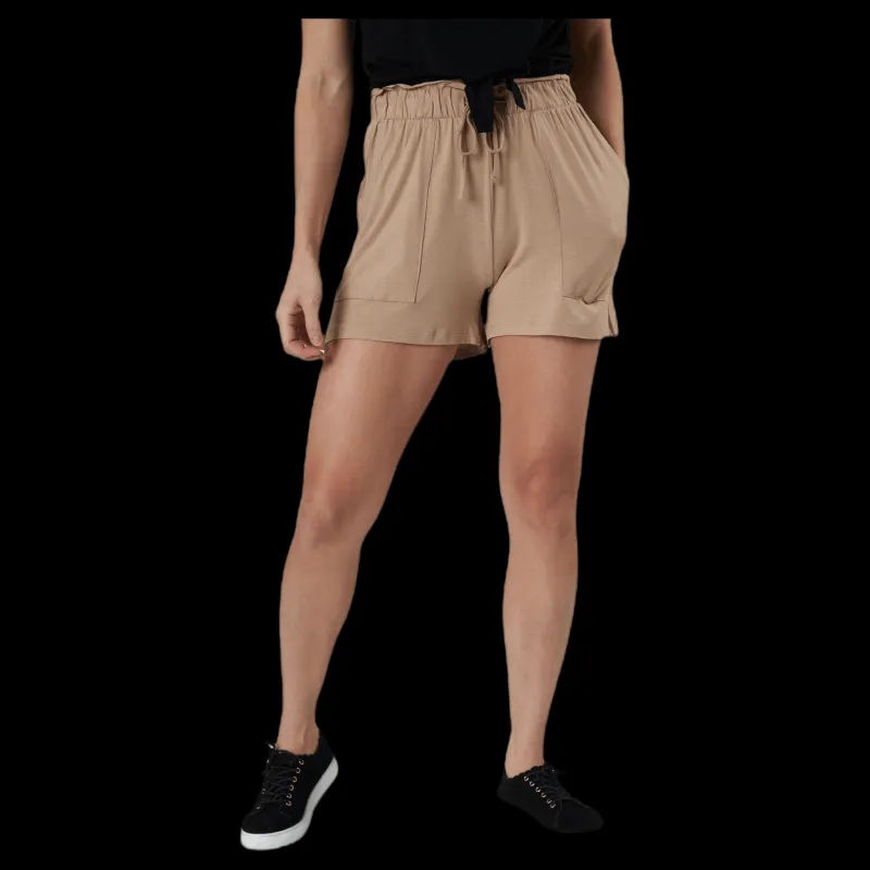 Pieces Neora Hw Frill Shorts Beige Online
