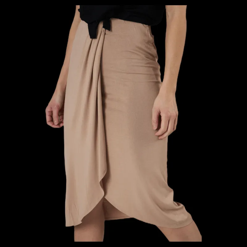 Clearance Pieces Neora Hw Skirt Beige